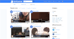 Desktop Screenshot of en.twitcasting.tv