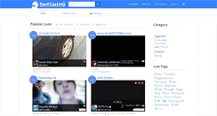 Desktop Screenshot of m.twitcasting.tv